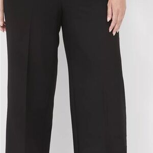 Lane Bryant Black Wide Leg Pants